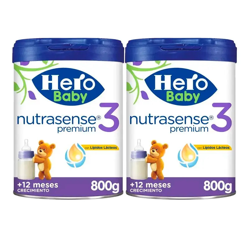 Hero Baby Hero Baby Nutrasense Leite Infantil Premium 3 , 2 x 800 g