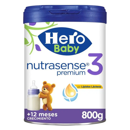 Hero Baby Leite Infantil Premium Nutrasense 3 , 800 g