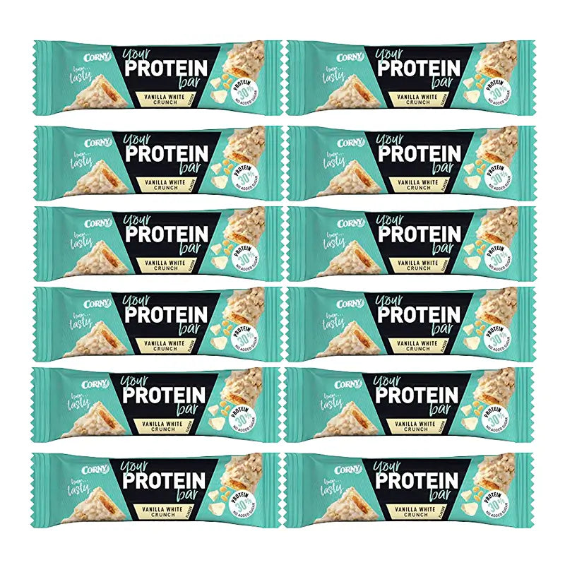 Hero Baby Pack Corny Protein Crocante Baunilha, 12 X 45 Gr