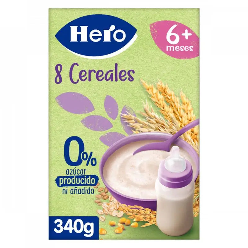 Hero Baby Cereal Cereal 8 Cereais 340G