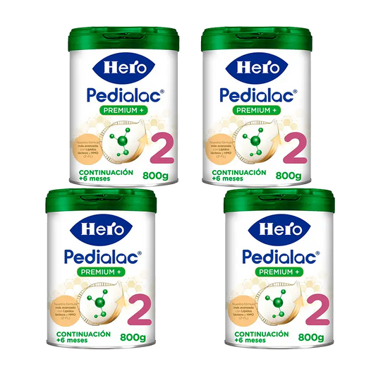 Hero Baby  Pedialac Leche 2, 4X800 Gr