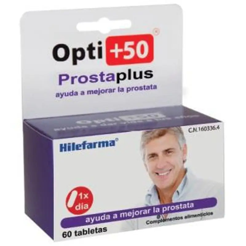 Hilefarma Opti+50 Prostaplus 60Comp. 