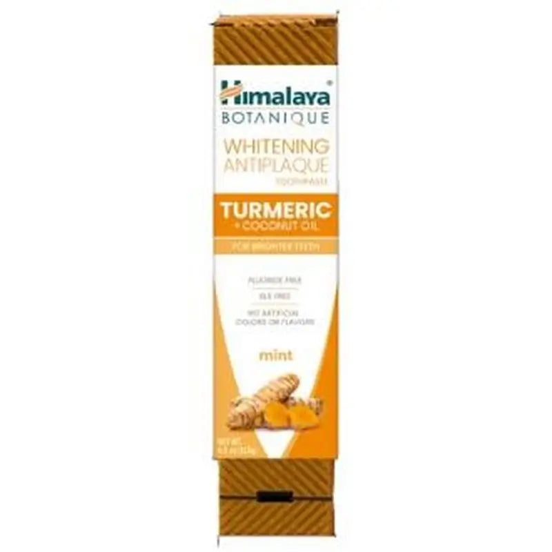 Himalaya Dentifrico Botanique Blanqueador Curcuma+Coco 113G 