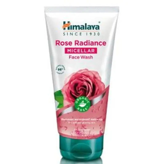 Himalaya Limpiador Facial Micelar Rosa Radiante 150Ml. 