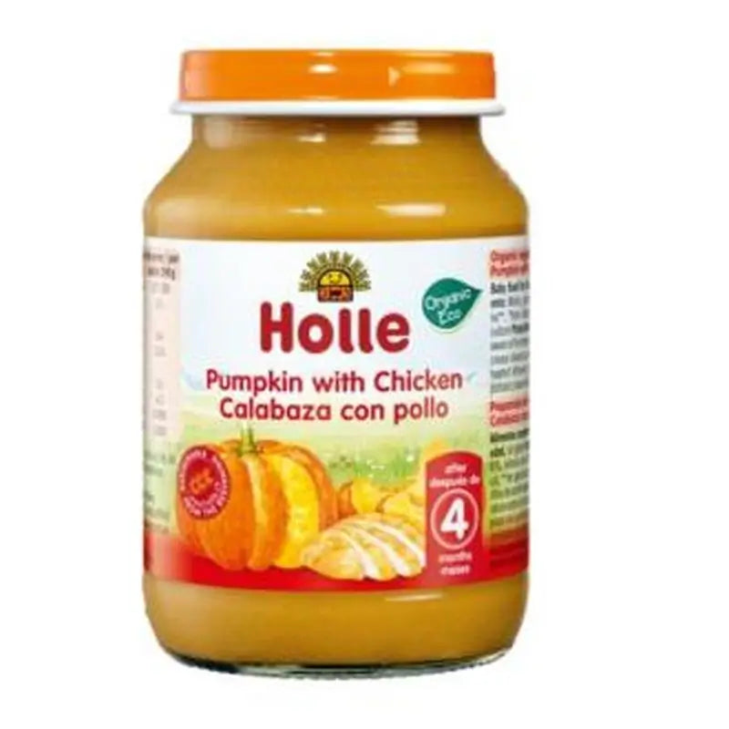 Holle Potito Calabaza Con Pollo 5Meses 190Gr. Demeter