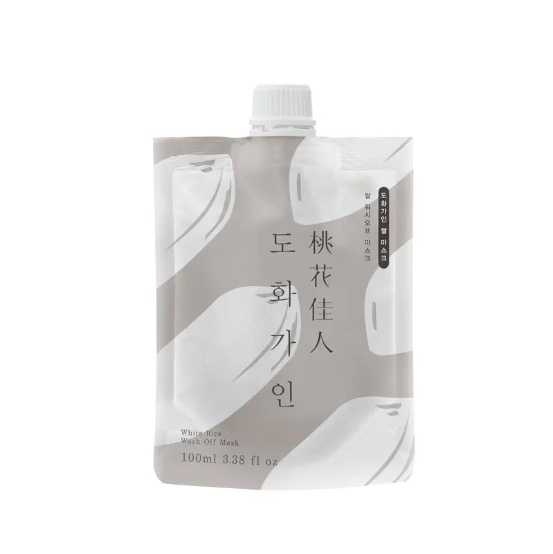 Máscara de lavagem de arroz branco da House Of Dohwa, 100 ml