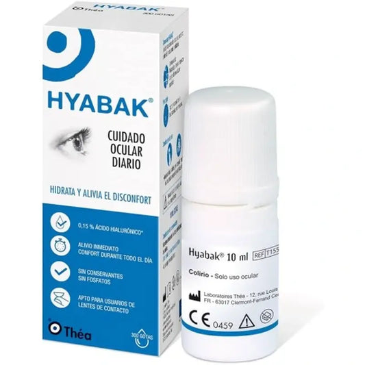 Hyabak Solução Hidratante Ocular 10 ml