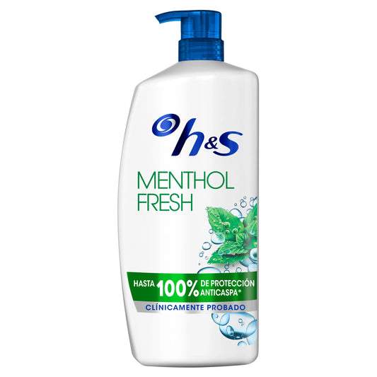 H&S Champô Mentol, 1000 ml