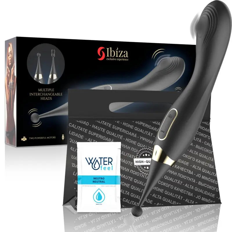 Ibiza Technology Estimulador De Clitoris Intercambiables Y Pulsation Vibrador Punto G