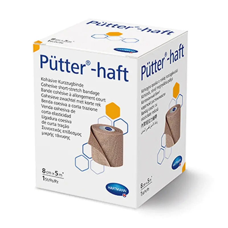 Pütter-Haft Binde 8 cm x 5M (P1)