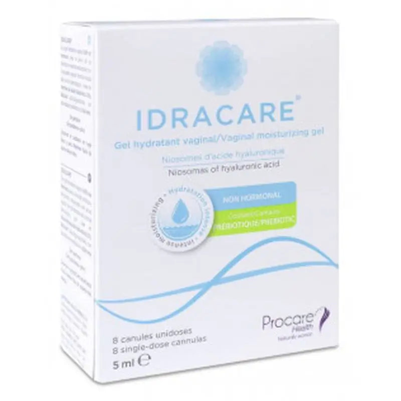 Idracare Gel Vaginal Hidratante 8 Cánulas