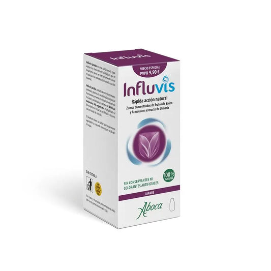 Aboca Influvis Xarope Influvis Xarope - Frasco 120 G, Defesa Imunitária, Ação Natural, Com Sabugueiro e Acerola, 120 g