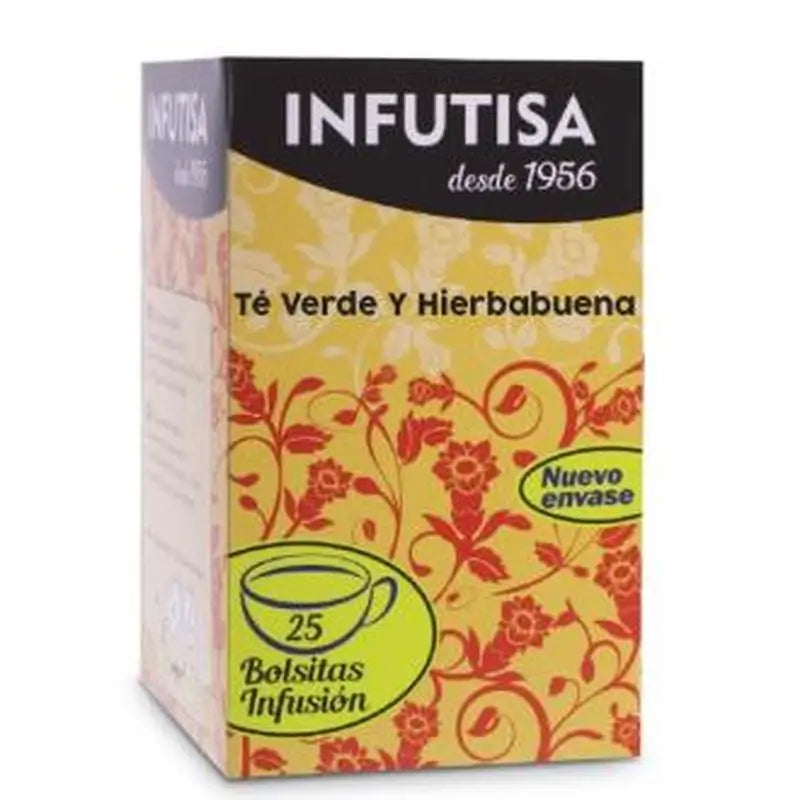 Infutisa Te Verde Con Hierbabuena Infusion 25Bolsitas 