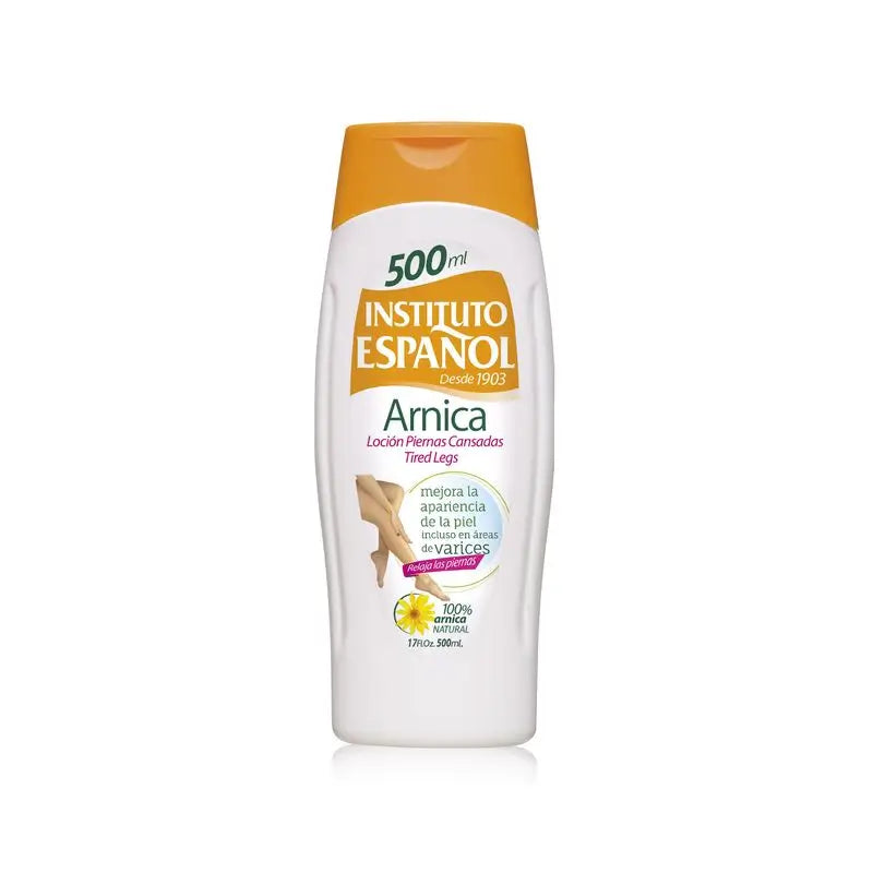 Instituto Español Pernas Cansadas Loção de Arnica , 500 ml