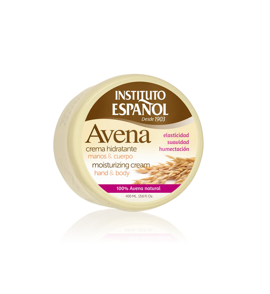 Instituto Español Creme Corporal de Aveia Frasco - 400 Ml.