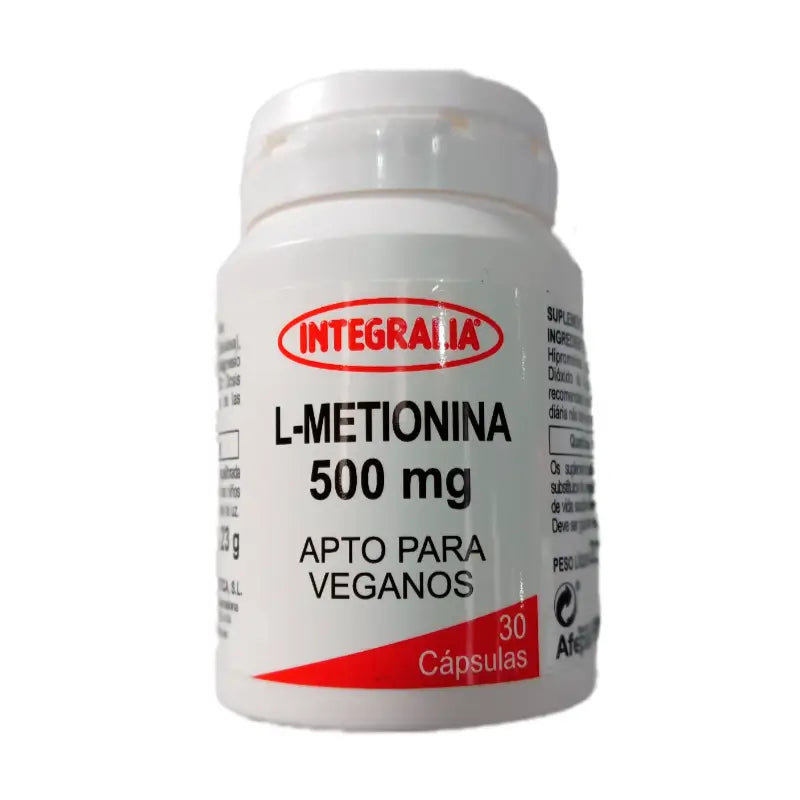 Integralia L-Methionine 30 Cápsulas