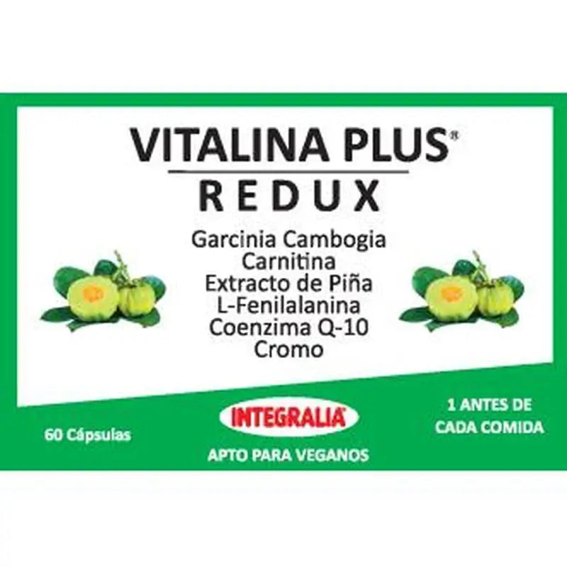 Integralia Vitalina Plus Redux 60 Cápsulas 