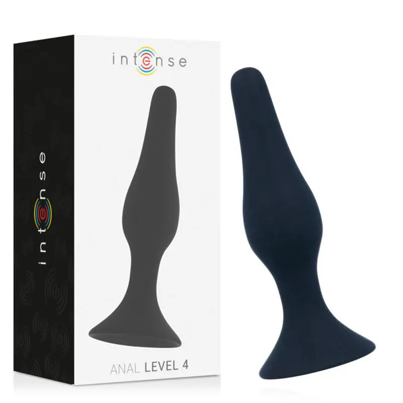 Intense Anal Toys  Anal Level 4 15.5Cm Negro 