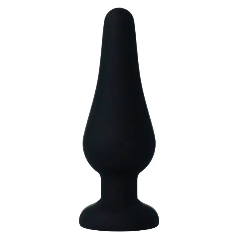 Intense Anal Toys  Anal Plug Pipo M Silicone Negro 11 Cm 