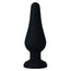 Intense Anal Toys  Anal Plug Pipo M Silicone Negro 11 Cm 