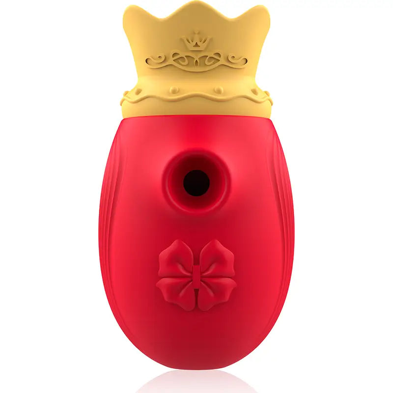 Intense Couples Toys Estimulador de Clítoris 10 Modos de Sucção e Lambidela - Vermelho