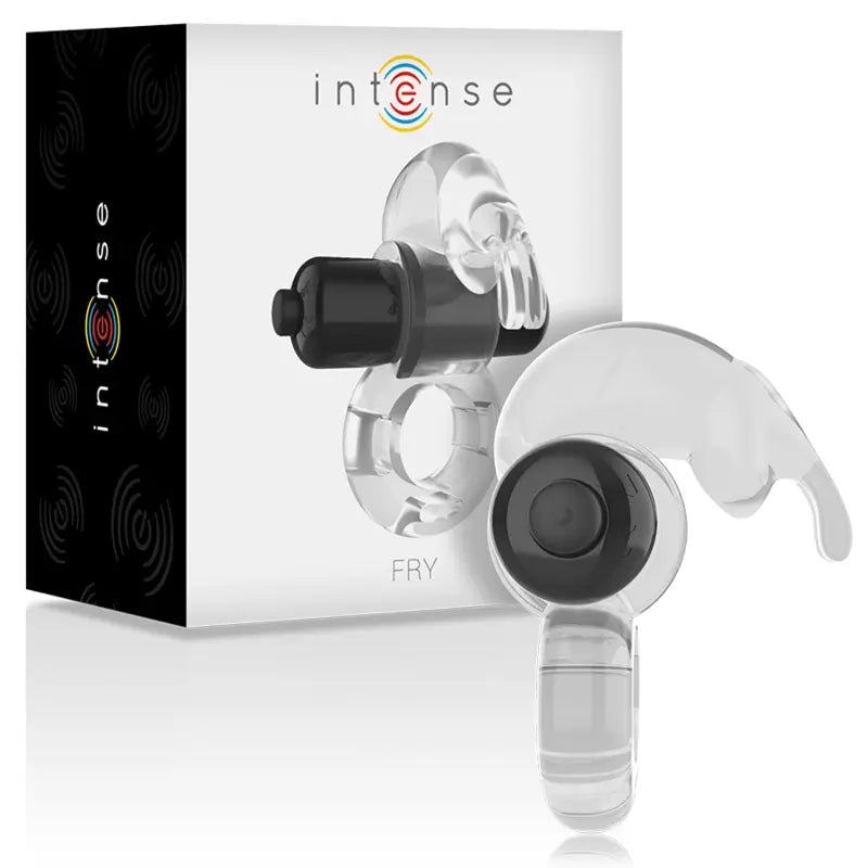 Intense Couples Toys Anel Vibratório Fry Clear