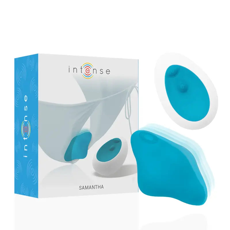 Intense Couples Toys Samantha Pantie Controlo Remoto Azul