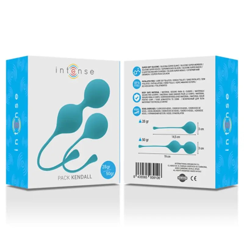 Intense Health & Fun Kegel Balls Pack Kendall Blue