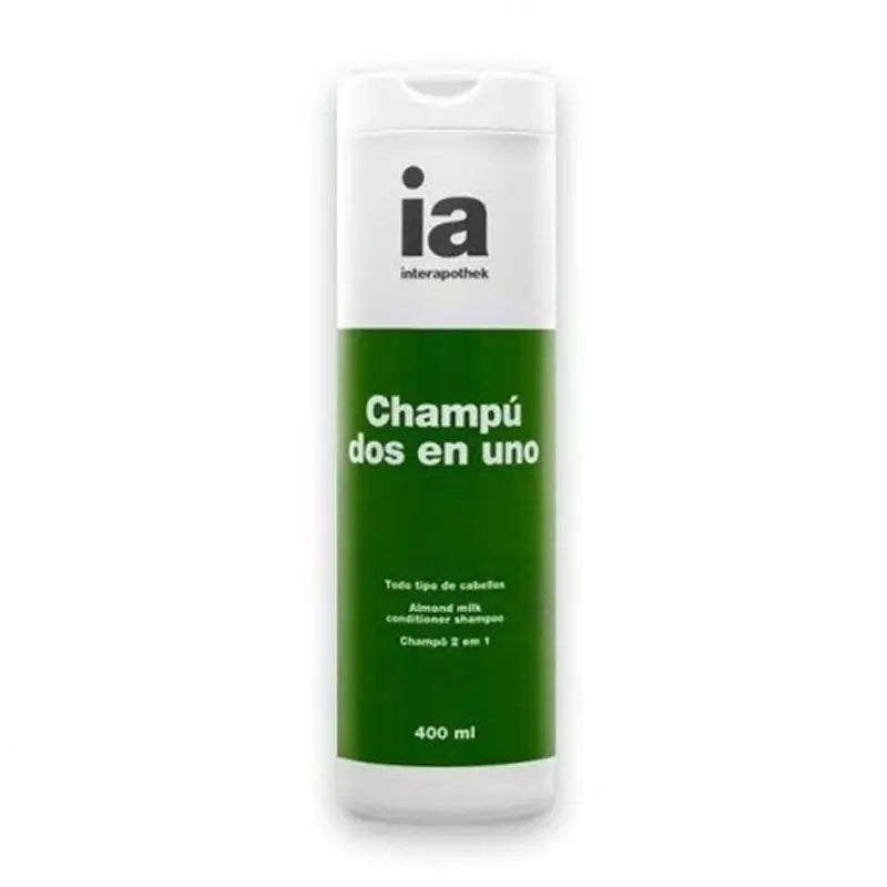 Interapothek Champú 2 En 1 Almendras, 400 ml