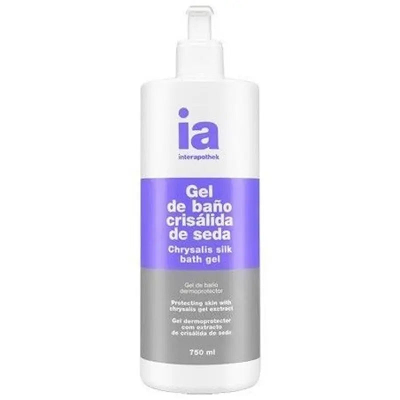 Interapothek Gel Crisalida De Seda Con Dosificador, 750 ml