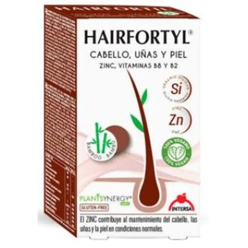 Intersa Hairfortyl 60 Cápsulas 