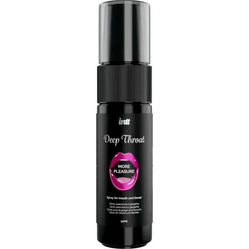 Intt Spray Para Sexo Oral Deep Throat Boca Y Garganta 12 Ml