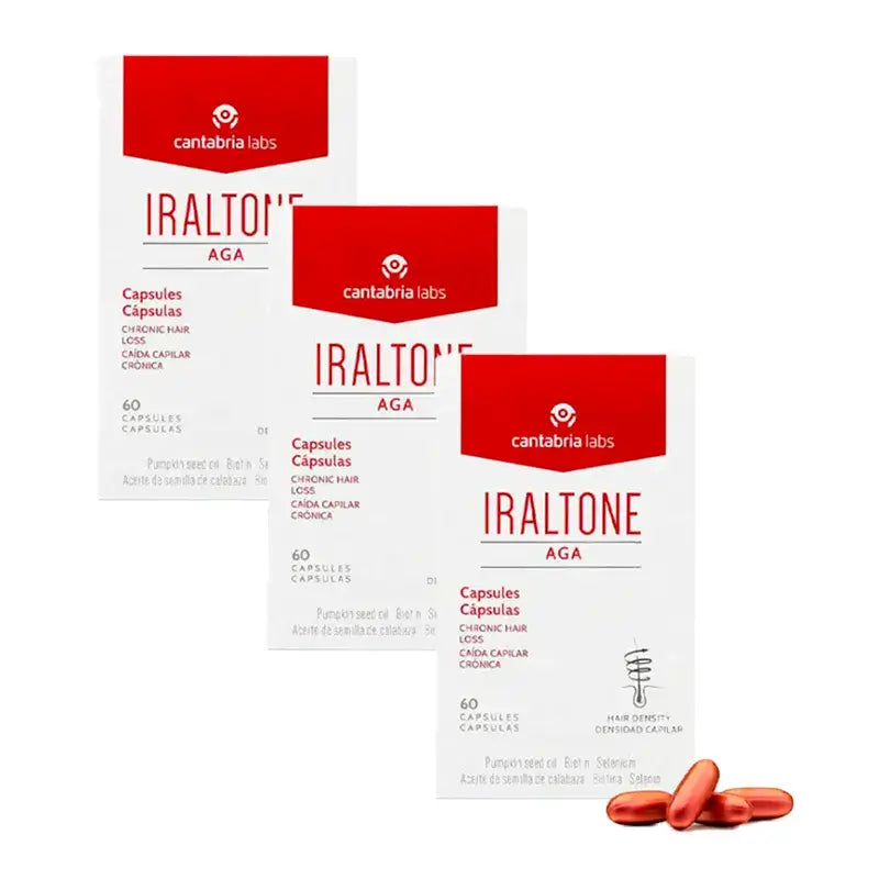 Iraltone Pack Aga, 3 X 60 Cápsulas