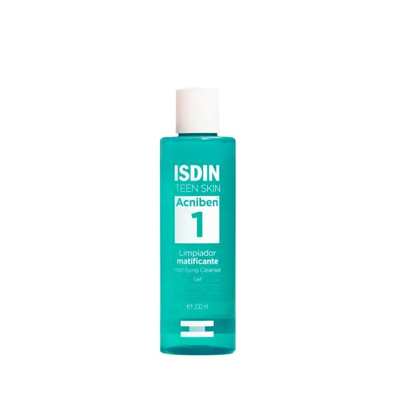 Isdin Acniben Gel de Limpeza Facial, 200 ml