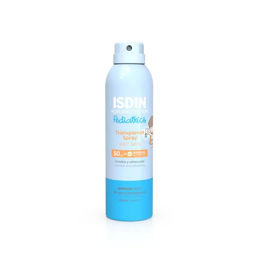 ISDIN Fotoprotector Pediatrics Transparent Spray Wet Skin SPF 50 250 ml