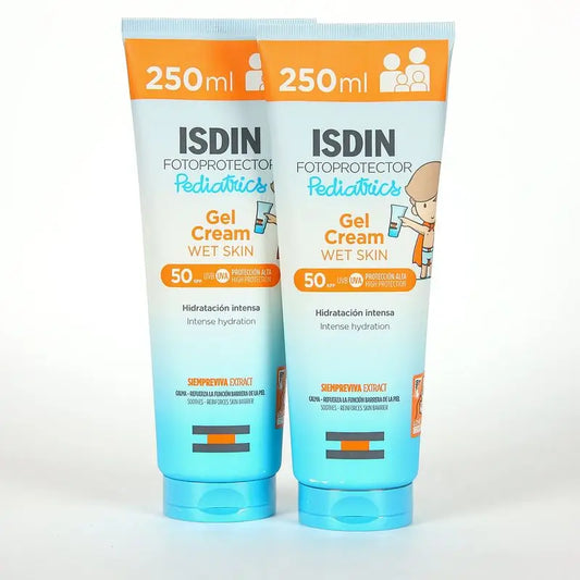 Isdin Pediatrics Fotoprotector Gel Creme Spf 50+ 2 x 250 Ml