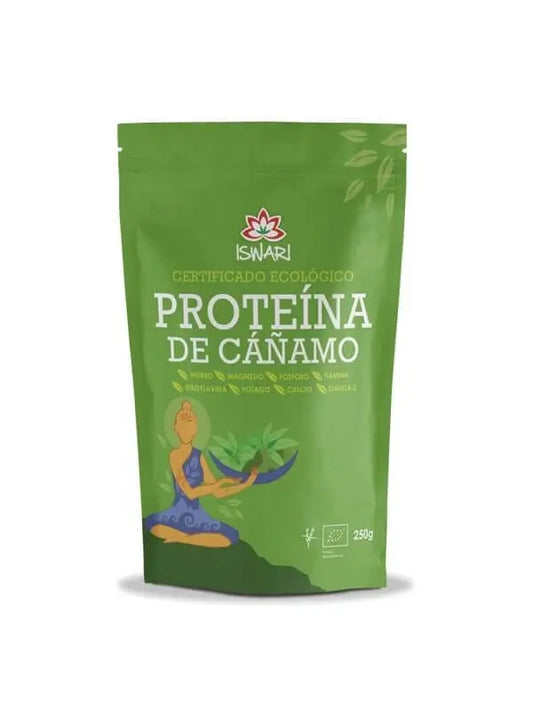 Iswari Proteína de Cânhamo Bio Es, 250 Gr