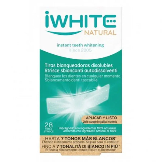 Iwhite Dissolvable Whitening Strips, 28 tiras