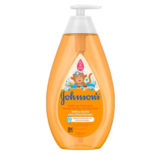 Johnson'S Baby Banho de espuma para crianças, 750 ml