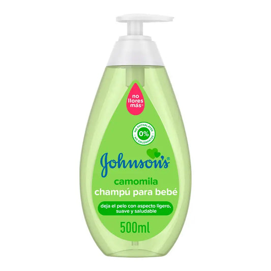 Johnson'S Baby Champú Camomila con Dosificador, 500 ml