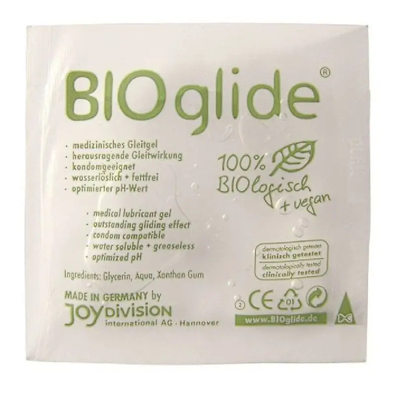 Joydivision Bioglide Lubricante Liquid Monodosis 3 Ml