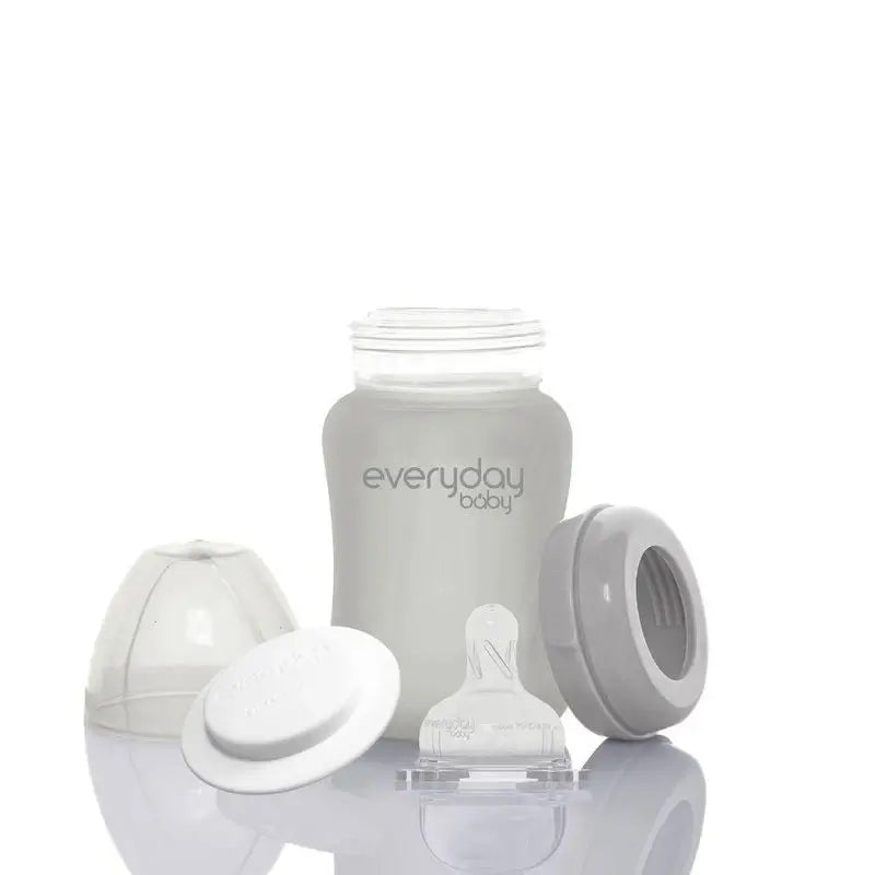 Biberão de vidro Joykids 150Ml Everyday Baby Cinzento