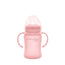 Joykids Everyday Baby Caneca de vidro para bebé 150 ml Rosa claro