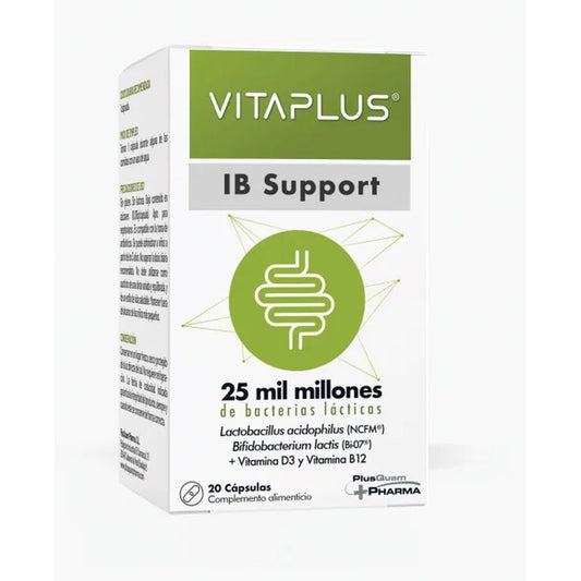 Vitaplus Ib Support, 20 cápsulas