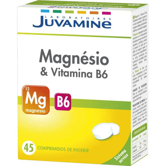 Juvamine Magnésio Vitamina B6 , 45 comprimidos