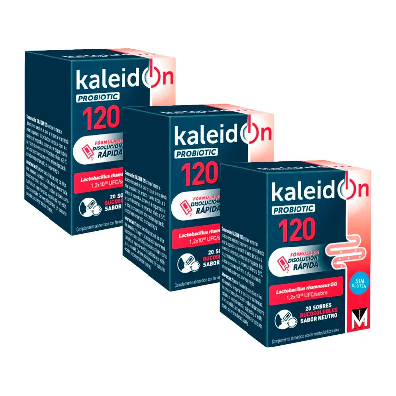 Kaleidon Triplo Probiotic 120, 3 x 20 saquetas