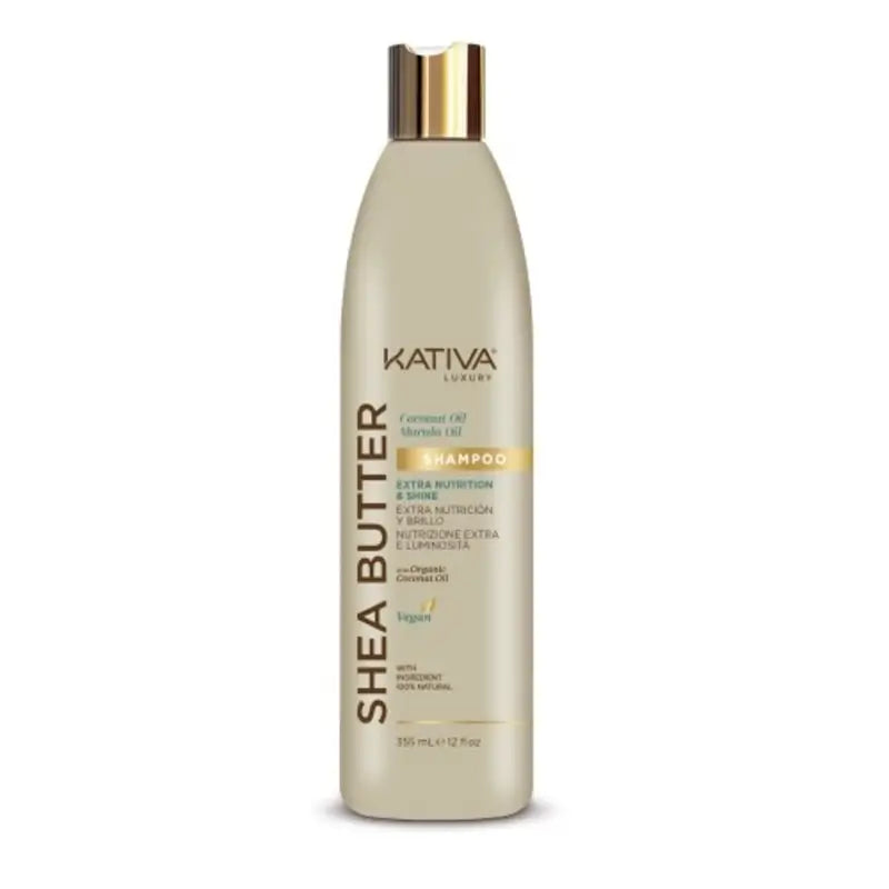 Champô Kativa Karite Coco Marula, 355 ml