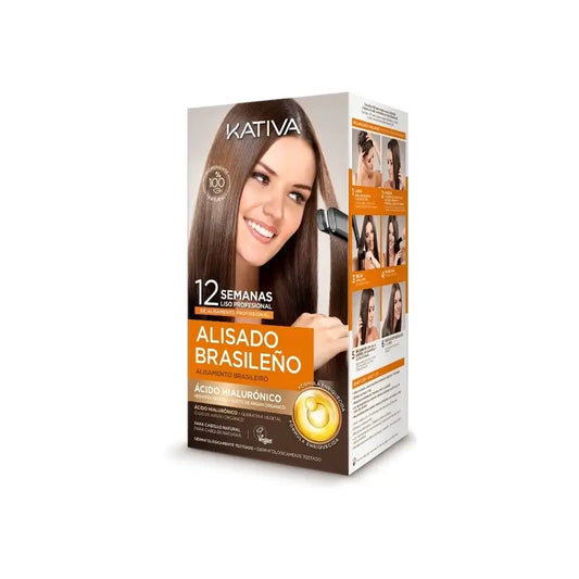 Kativa Hyaluronic Brazilian Smoothing Kit, 1 unid.