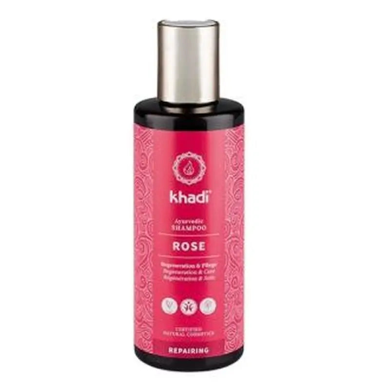 Khadi Champu Rosa-Reparador 200Ml.