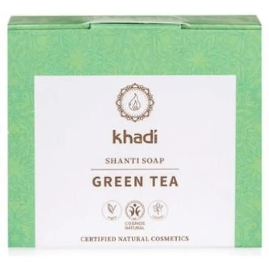 Khadi Jabon Shanti Te Verde 100Gr.